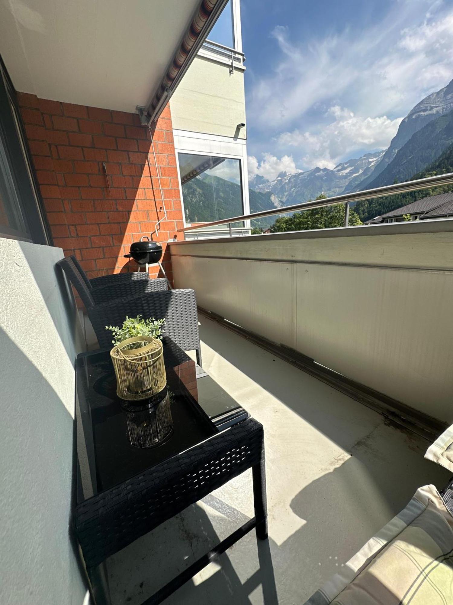 Studio Mit Bergblick Titlis, Luzern, Pilatus, See Engelberg Exterior foto